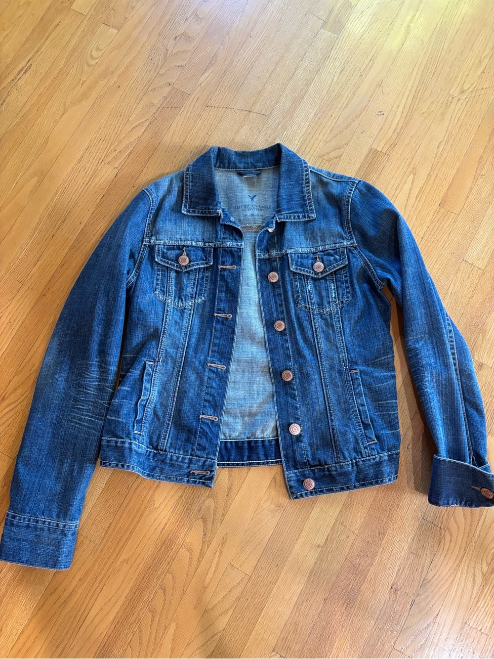 American Eagle Outfitters Blue Denim Jacket